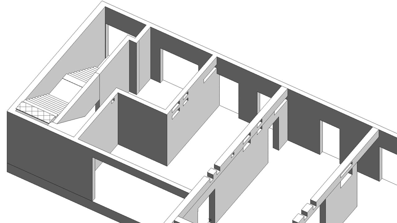 3D Scan des Montblanc Rohbaus